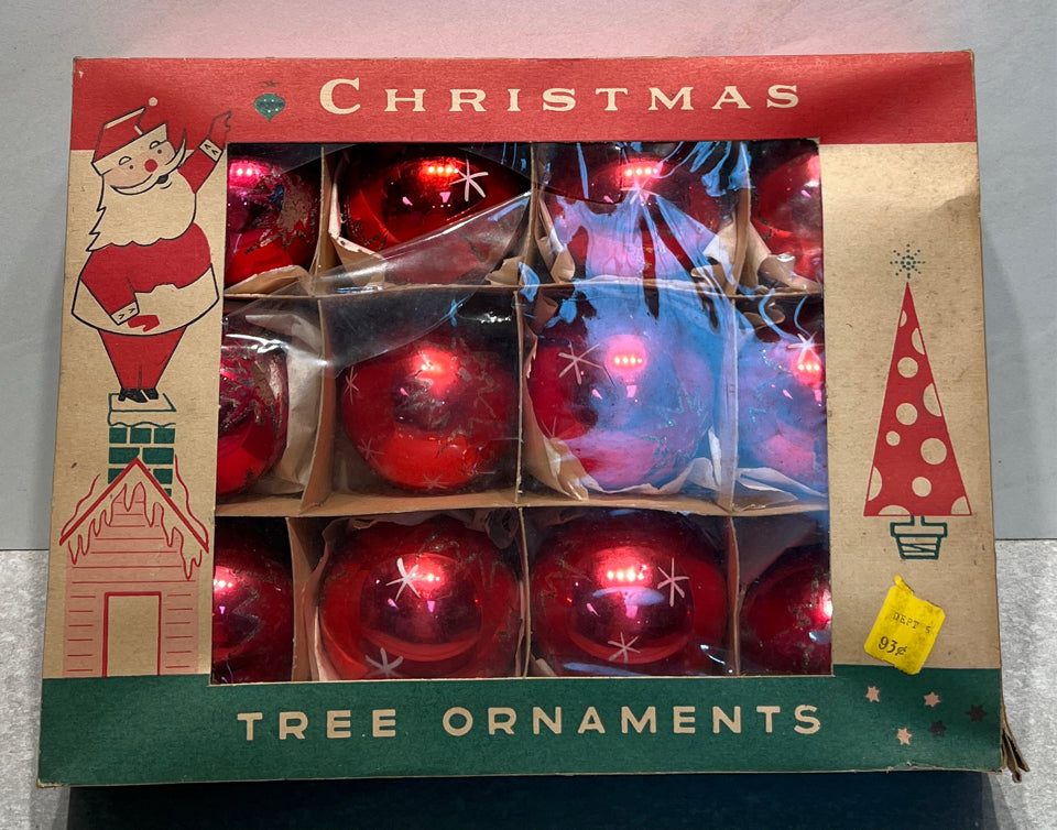 Box Of Fantasia Brand Ornaments