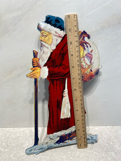 Christmas Metal Santa