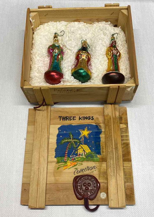 Kurt Adler 3 Kings Ornaments