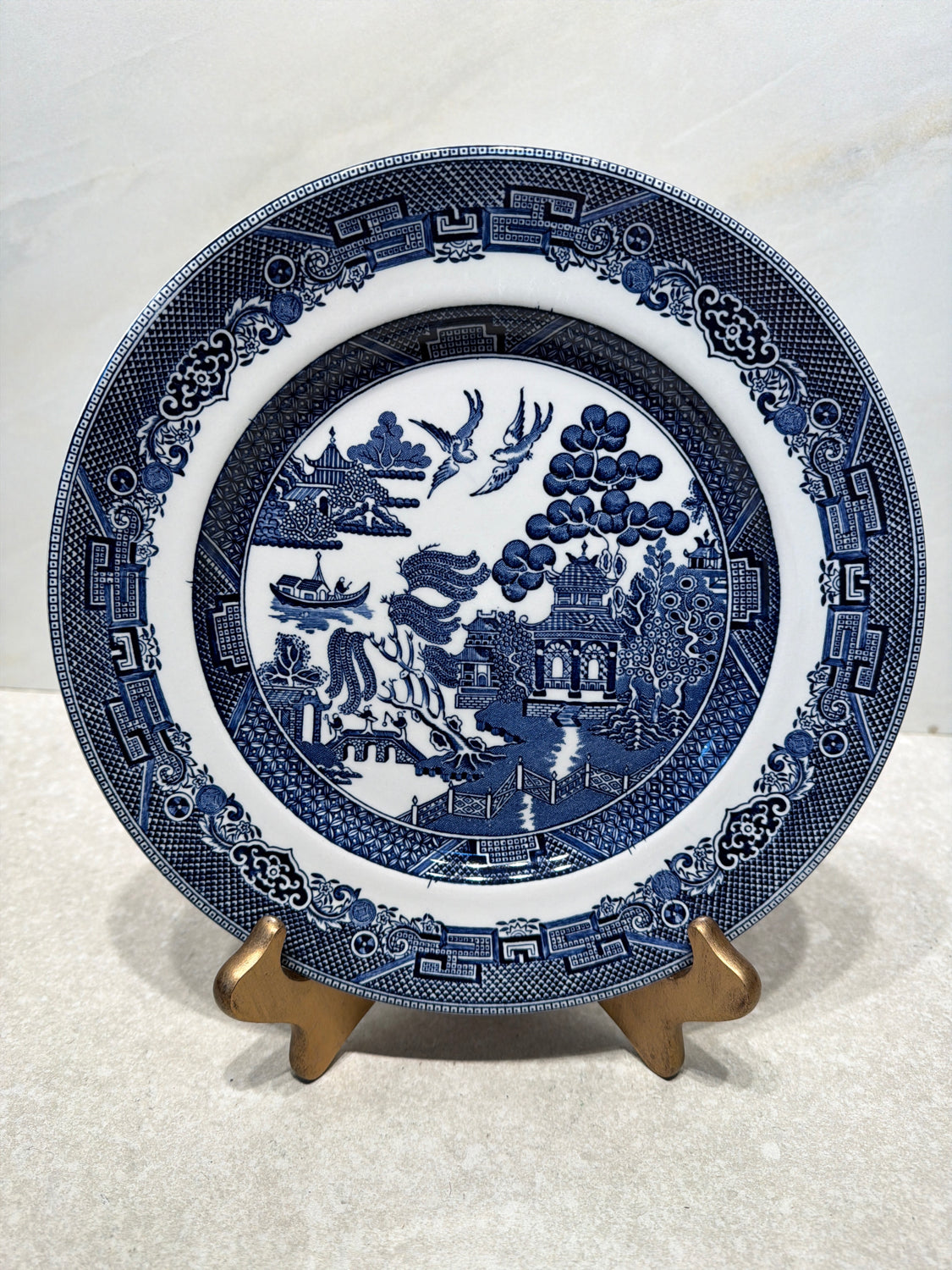 Johnson Bros. Blue Willow 10" Plate
