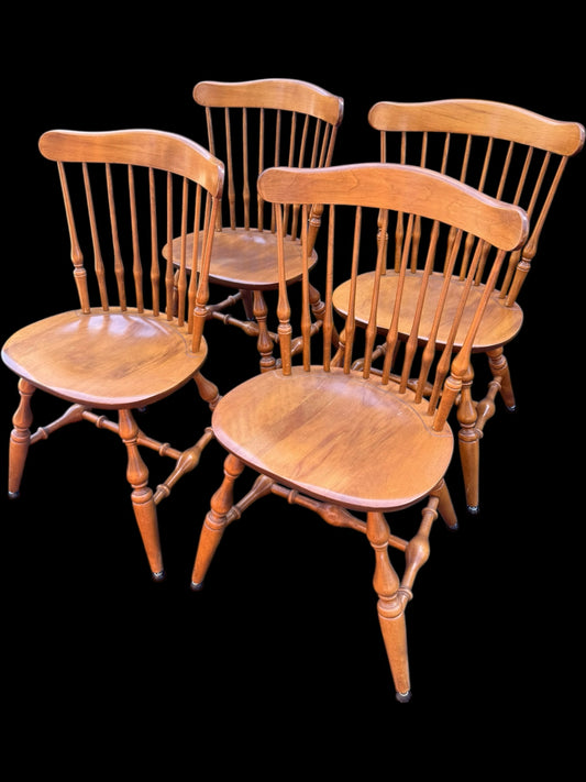Set of 4 Nichols And Stone Chairs