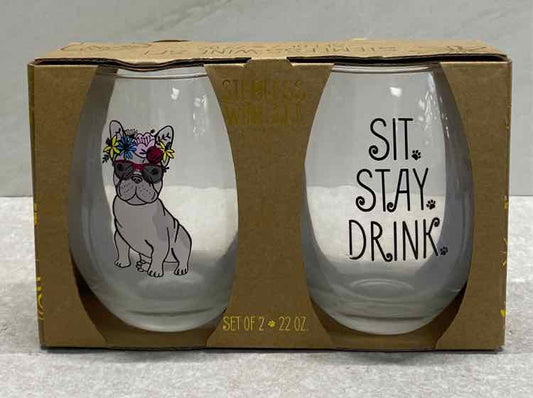 Stemless Wine Glasses