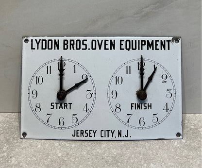 Lydon Bros. Oven Equipment Sign