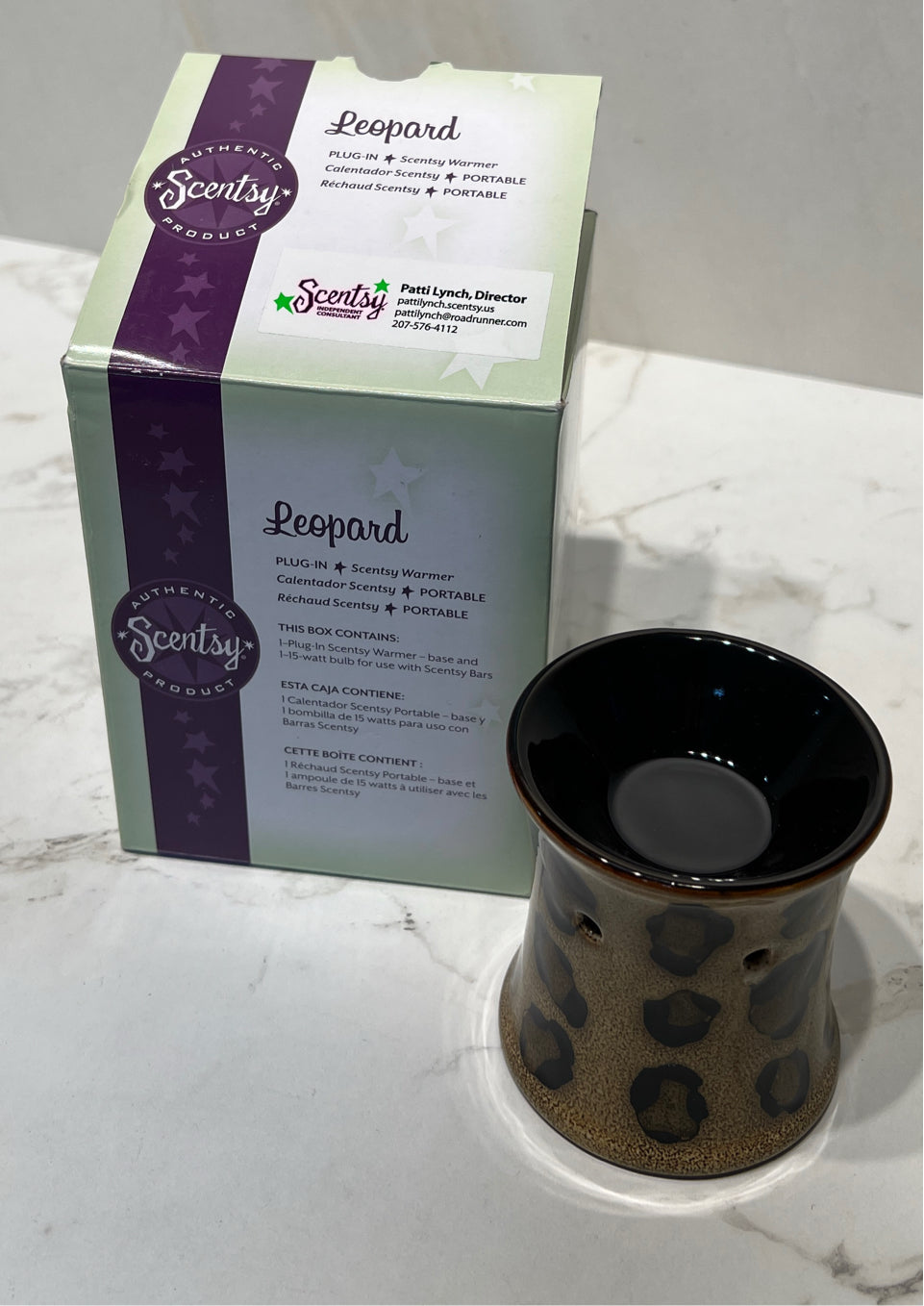Scentsy Leopard Plug-In