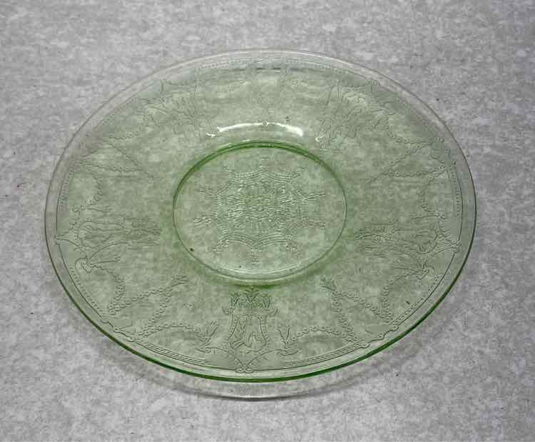 Uranium Glass Plate