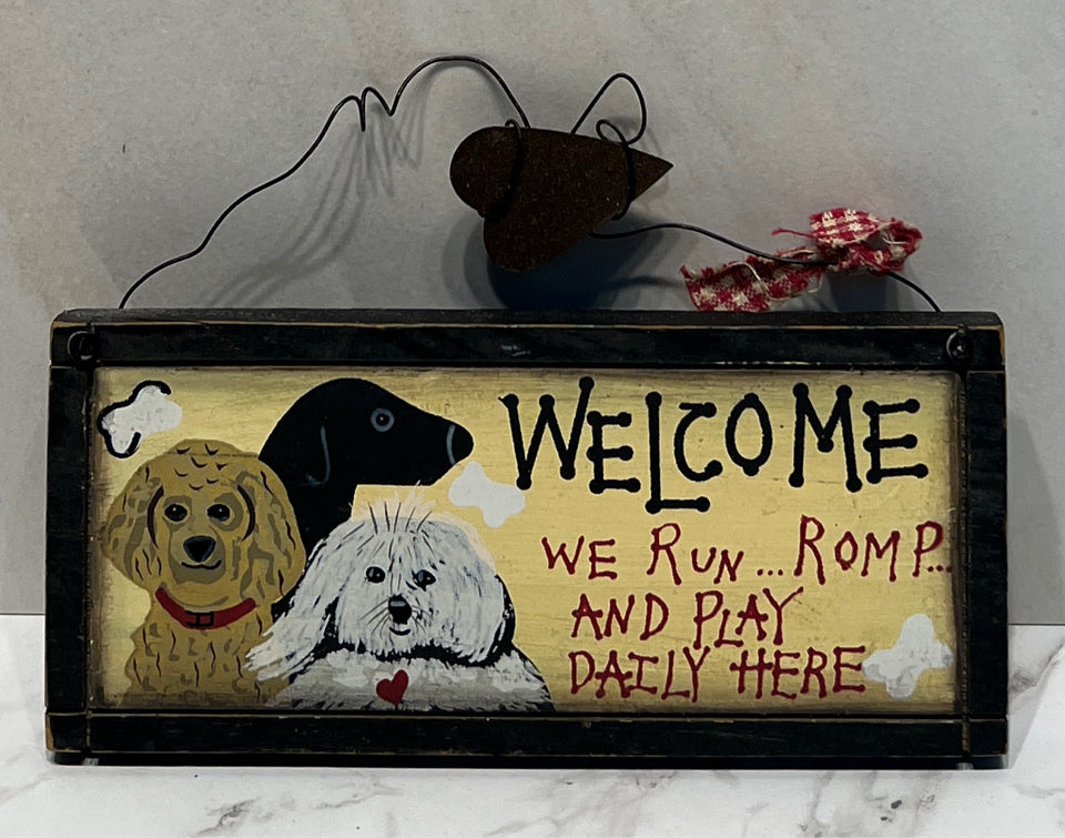 Dog Sign