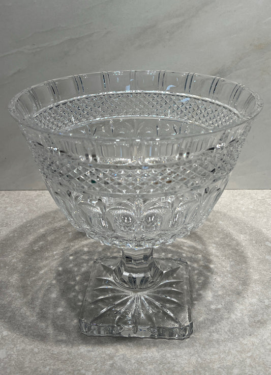 Shannon Crystal Footed Bowl