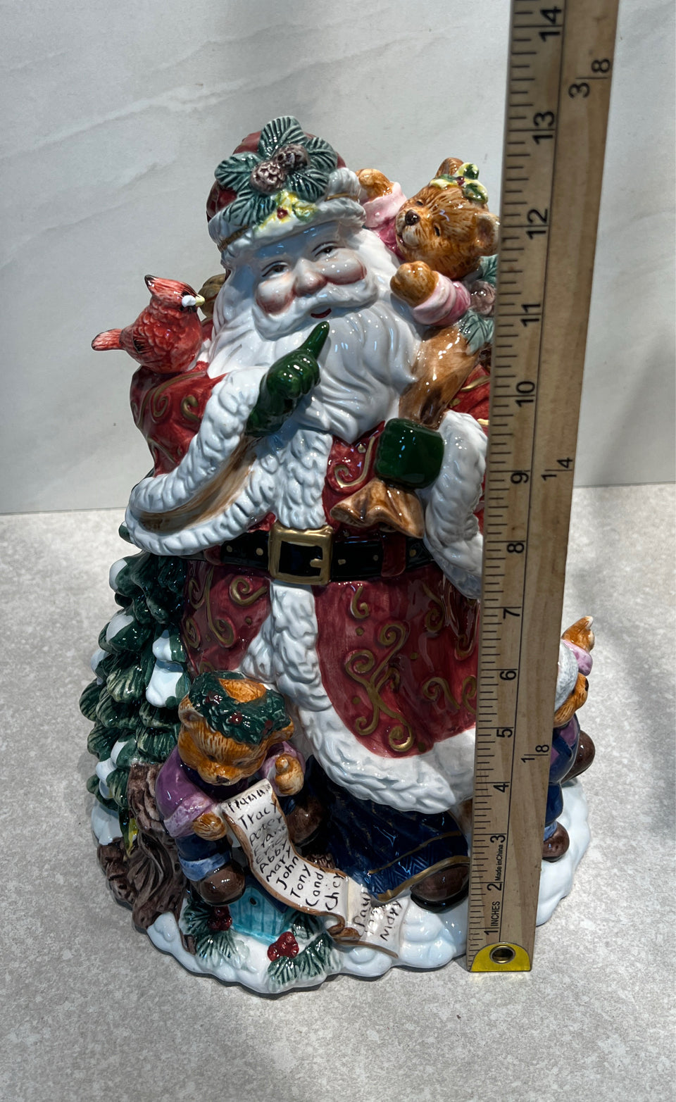 Santa Cookie Jar