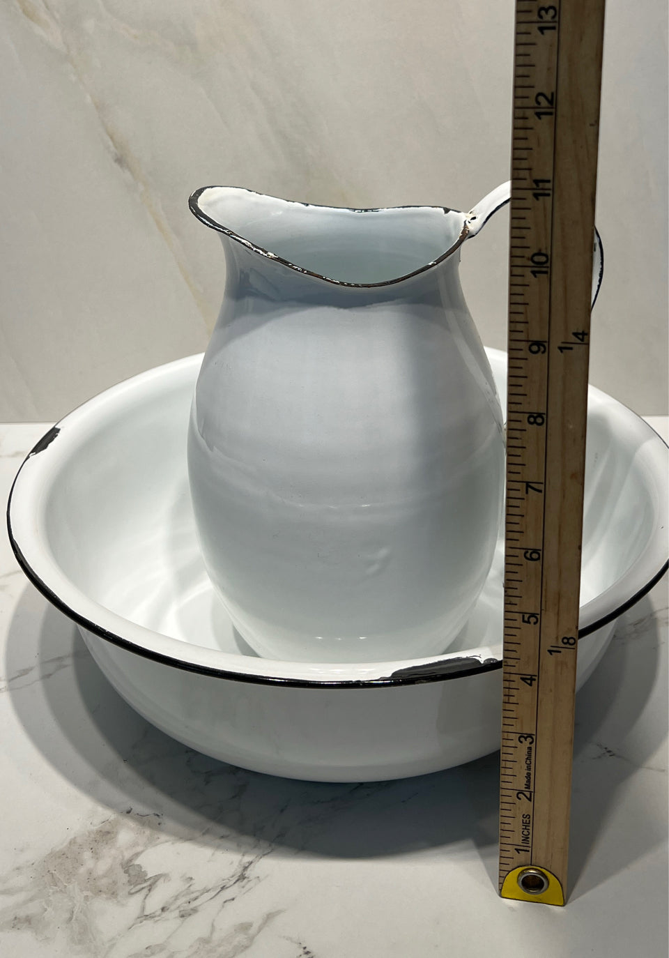 Pitcher and Bowl