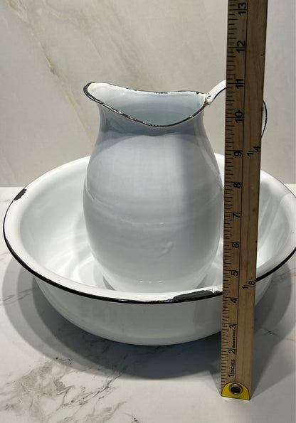 Pitcher and Bowl