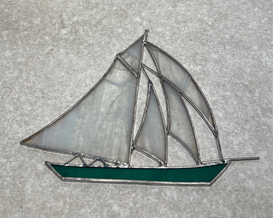 Boat Stain Glass
