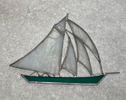Boat Stain Glass
