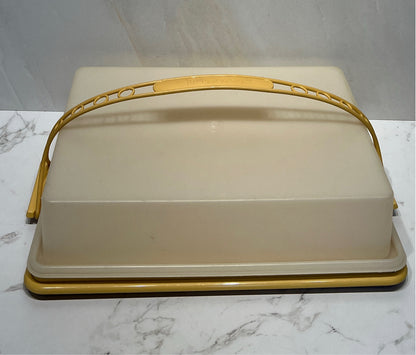 Covered Tupperware Container