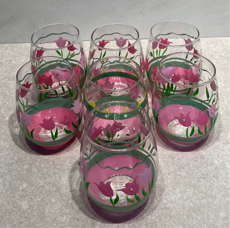 Set of 7 Glasses