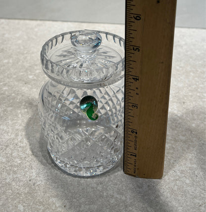 Waterford Covered Jar