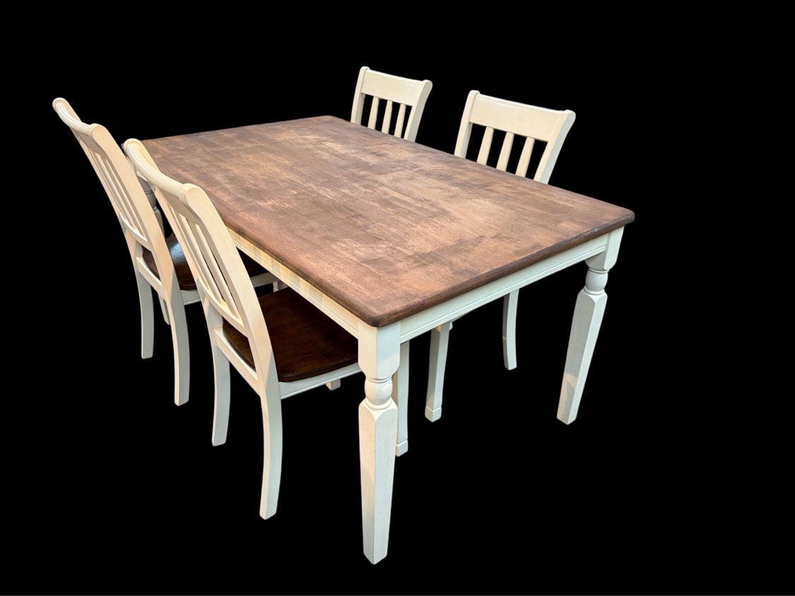Table and 4 Chairs