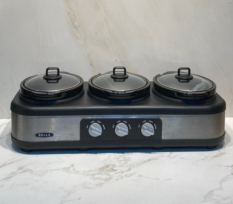 Bella 3-Part Slow Cooker