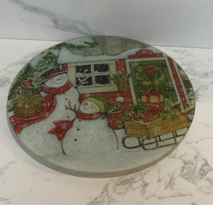 Snowmn Lazy Susan