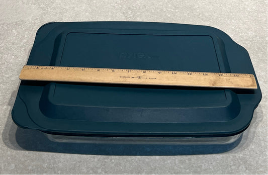 Covered Pyrex Cassrole