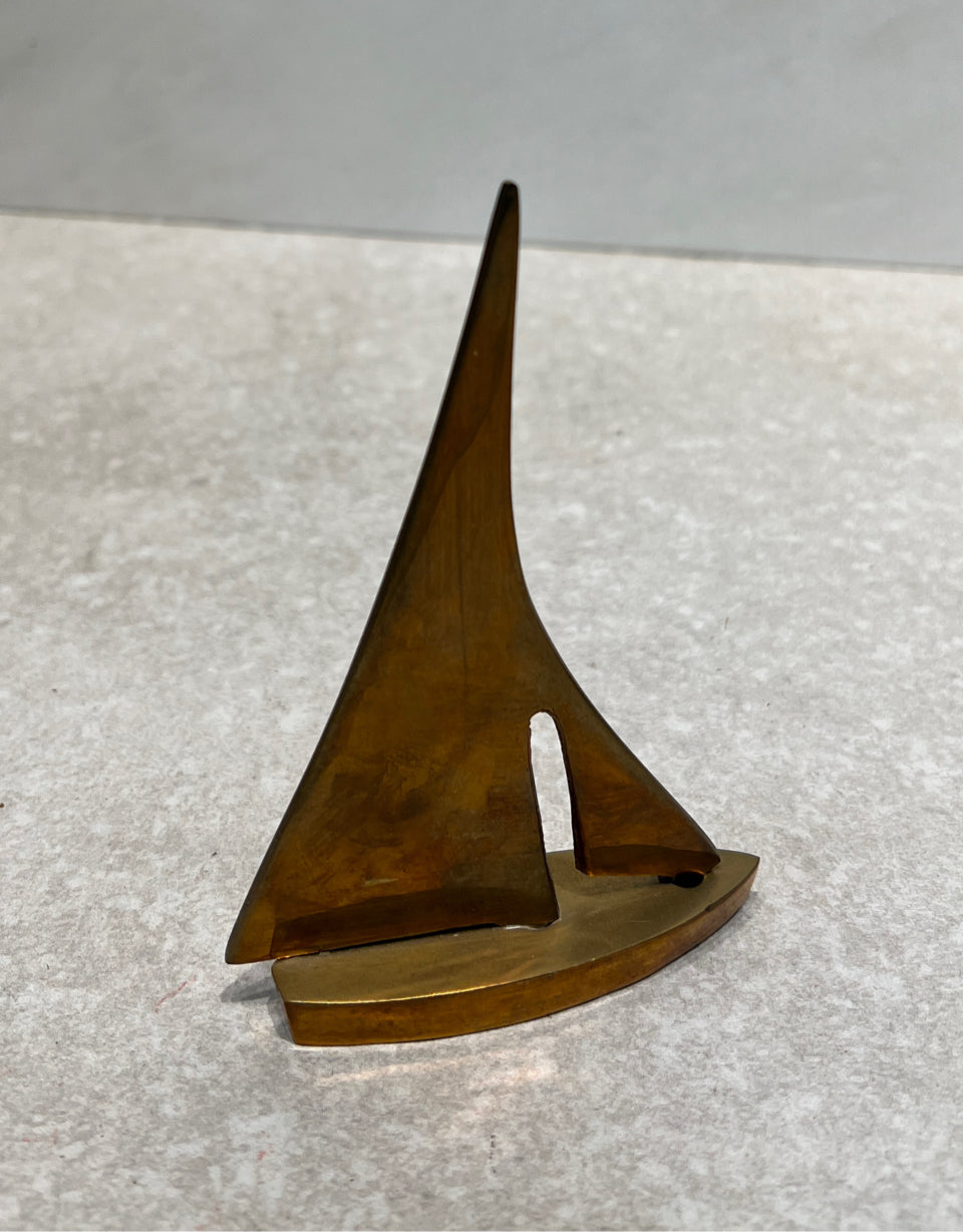 Brass Saliboat