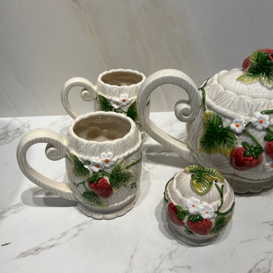 Strawberry Tea Set