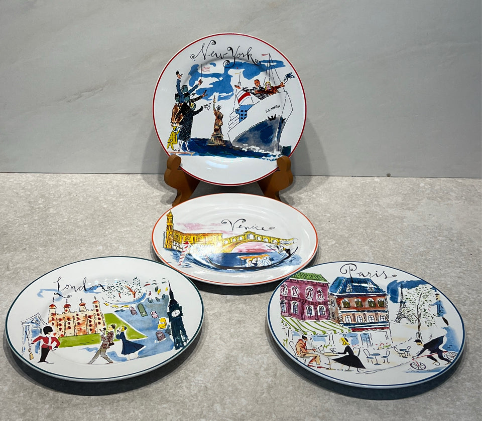 Set of 4 Plates