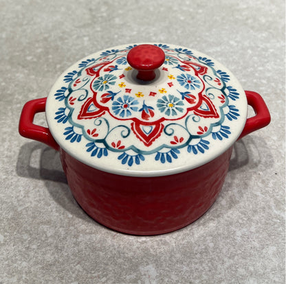 Pioneer Woman Covered Bowl