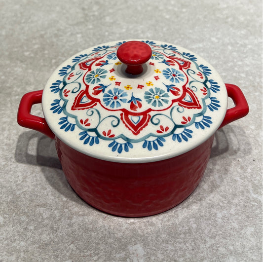Pioneer Woman Covered Bowl