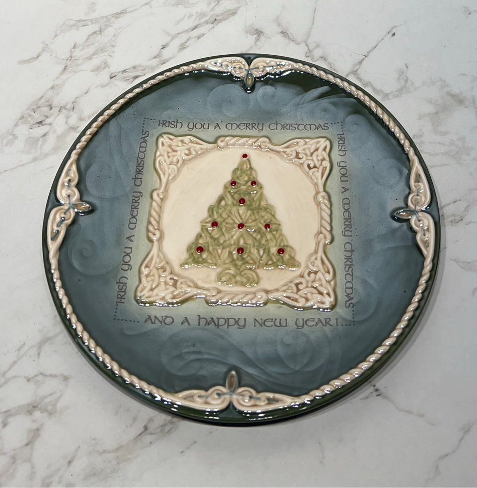 Irish Christmas Plate