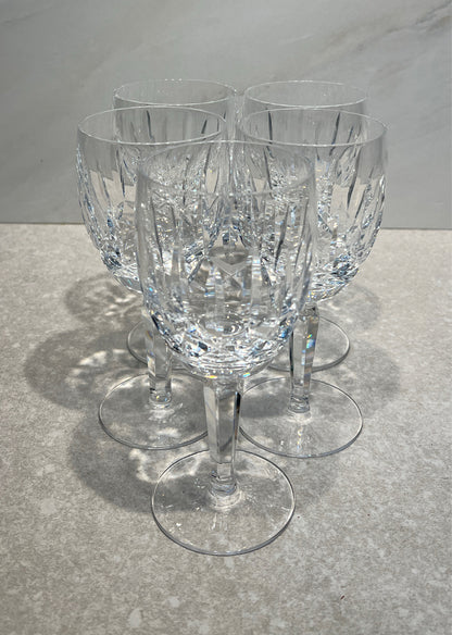 Set of 5 Waterford Glasses