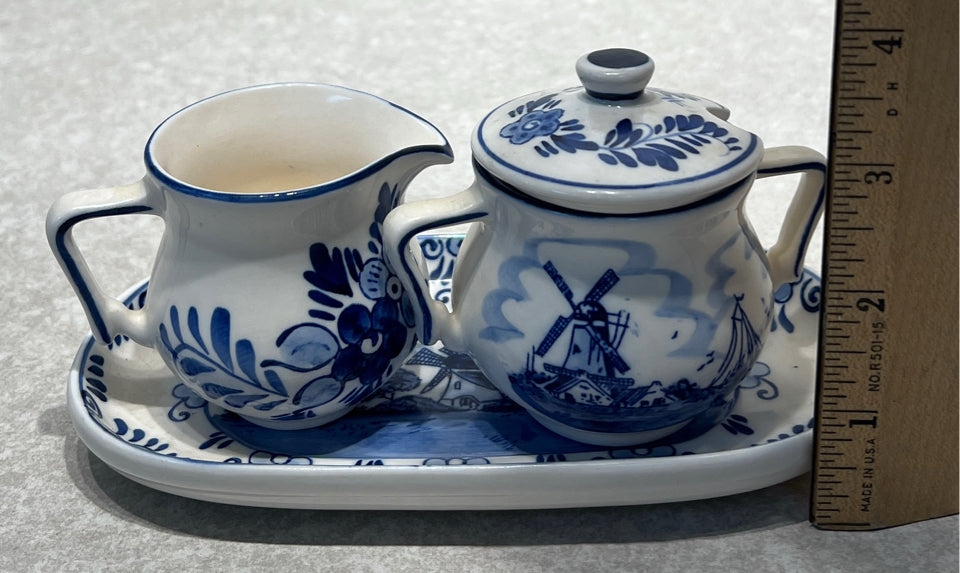 Delft 3-Piece Creamer SEt