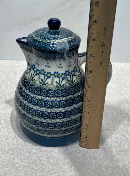 Polish Potter Pitcher with Lid