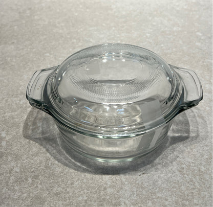 Covered Pyrex Bowl
