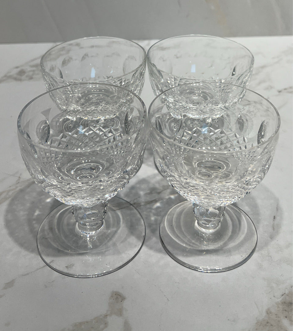 Set of 4 Waterford Glasses