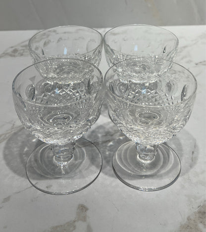 Set of 4 Waterford Glasses