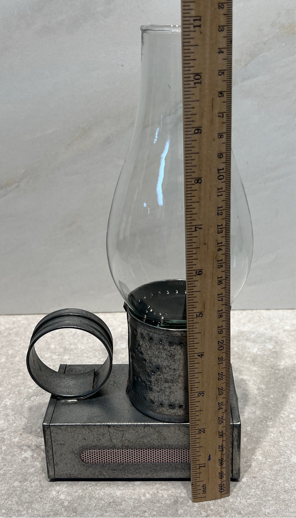 Candleholder with Match Storage