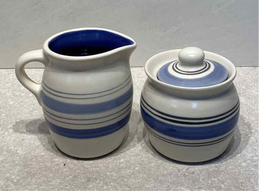 Pfaltzgraff Sugar and Creamer