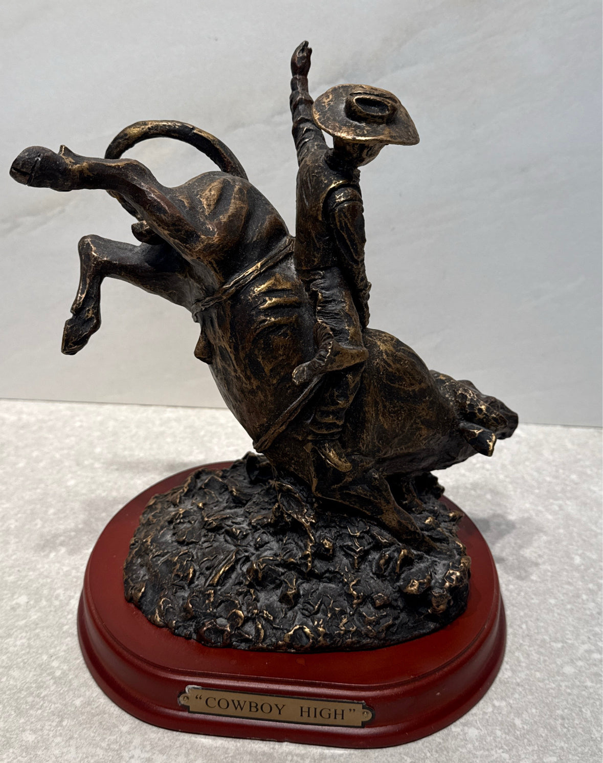 Cowboy High Figurine