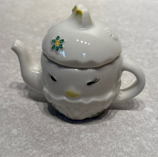 Belleek Chick Teapot