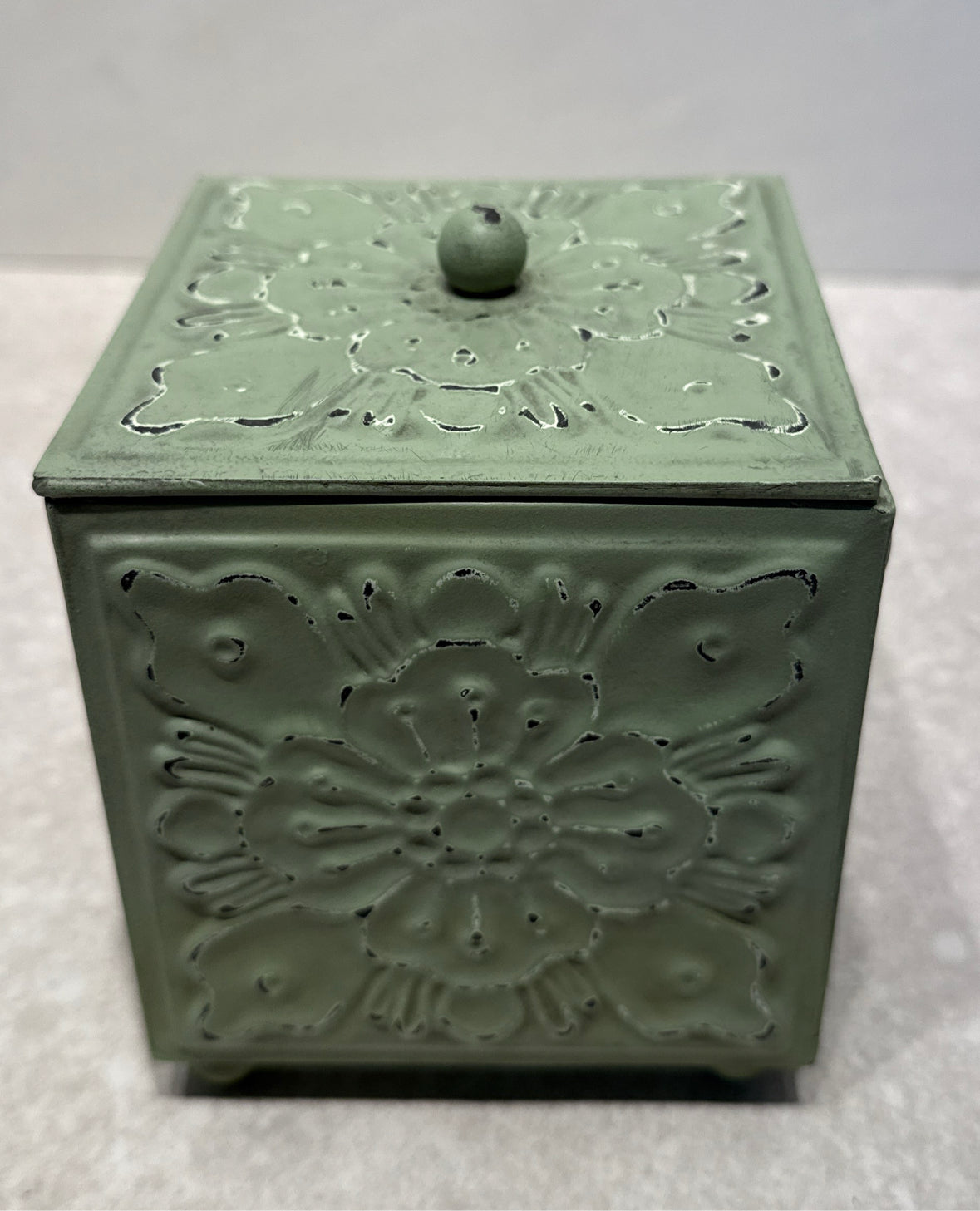 Covered Green Box