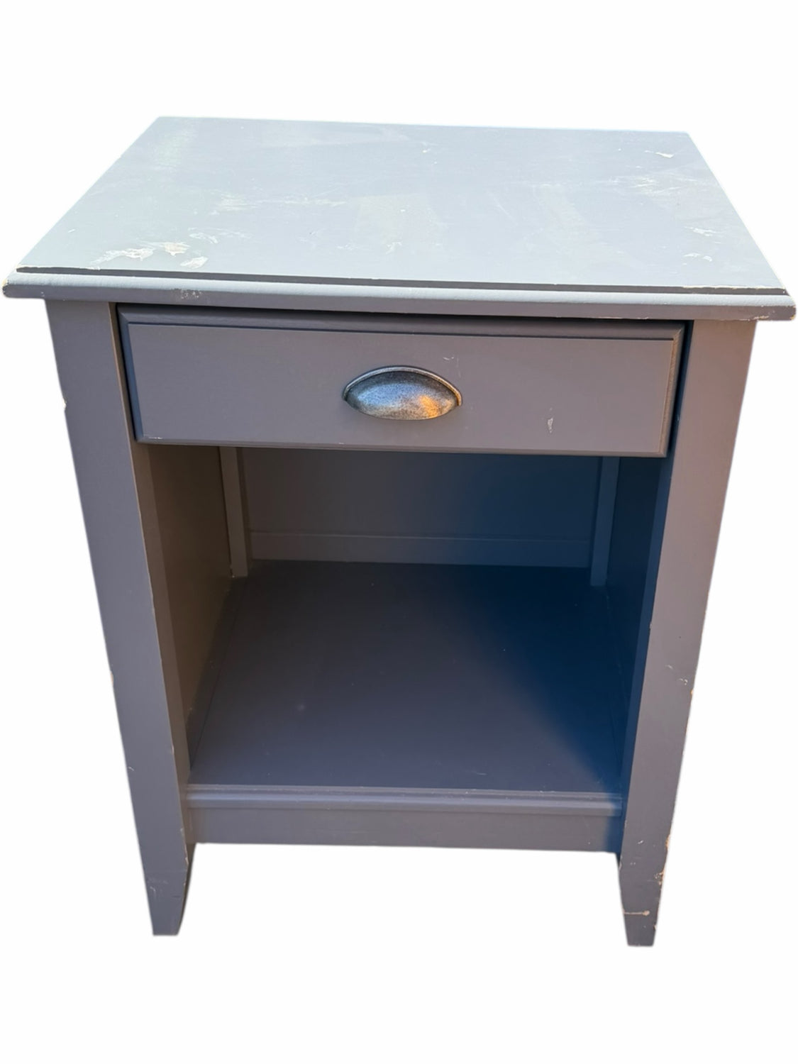 Gray End Table