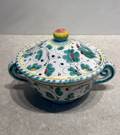 Covered Italy Bowl