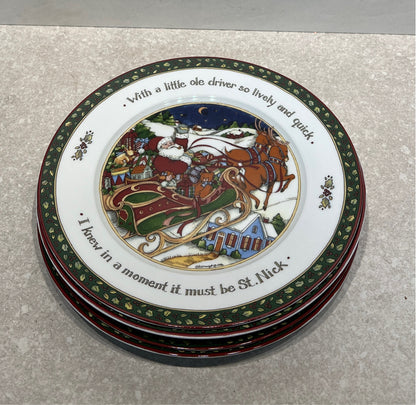 Set of 4 Plates Portmeirion