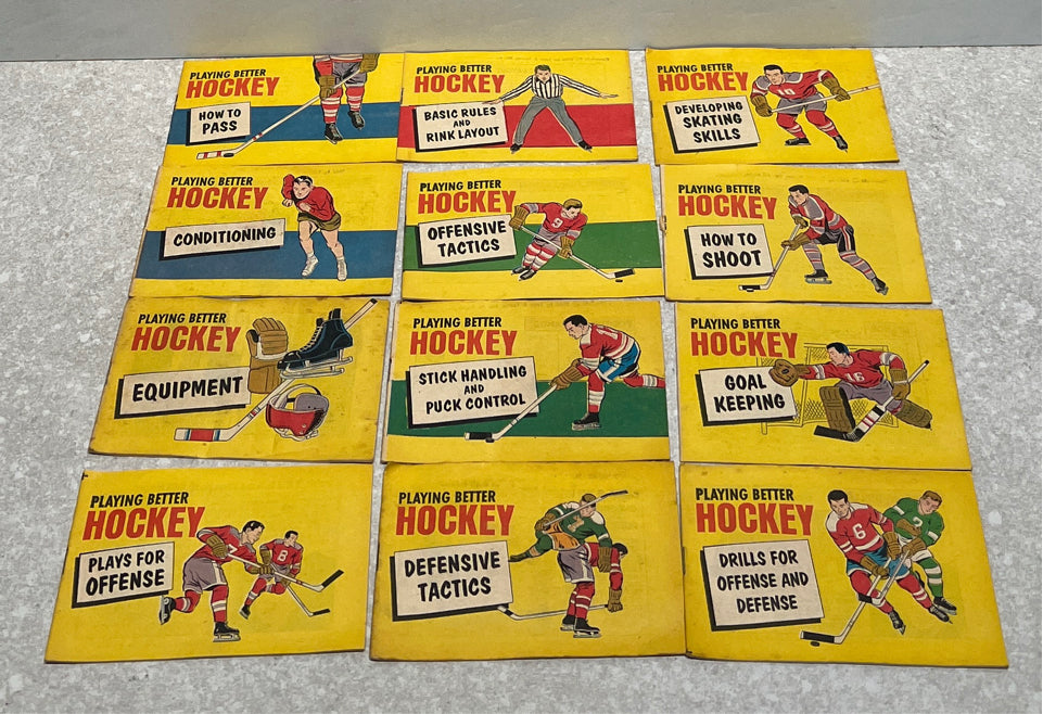 Vintage Hockey Mini Books