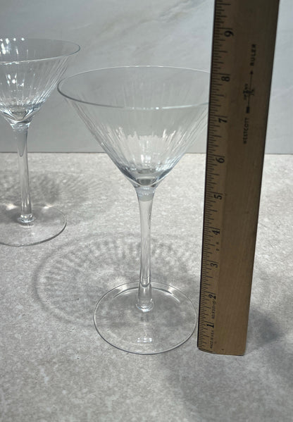 Set of 4 Martini Glasses