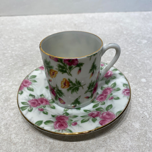 Lefton Cup And Saucer
