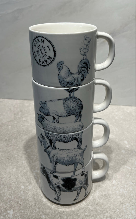 Set of 4 Mugs