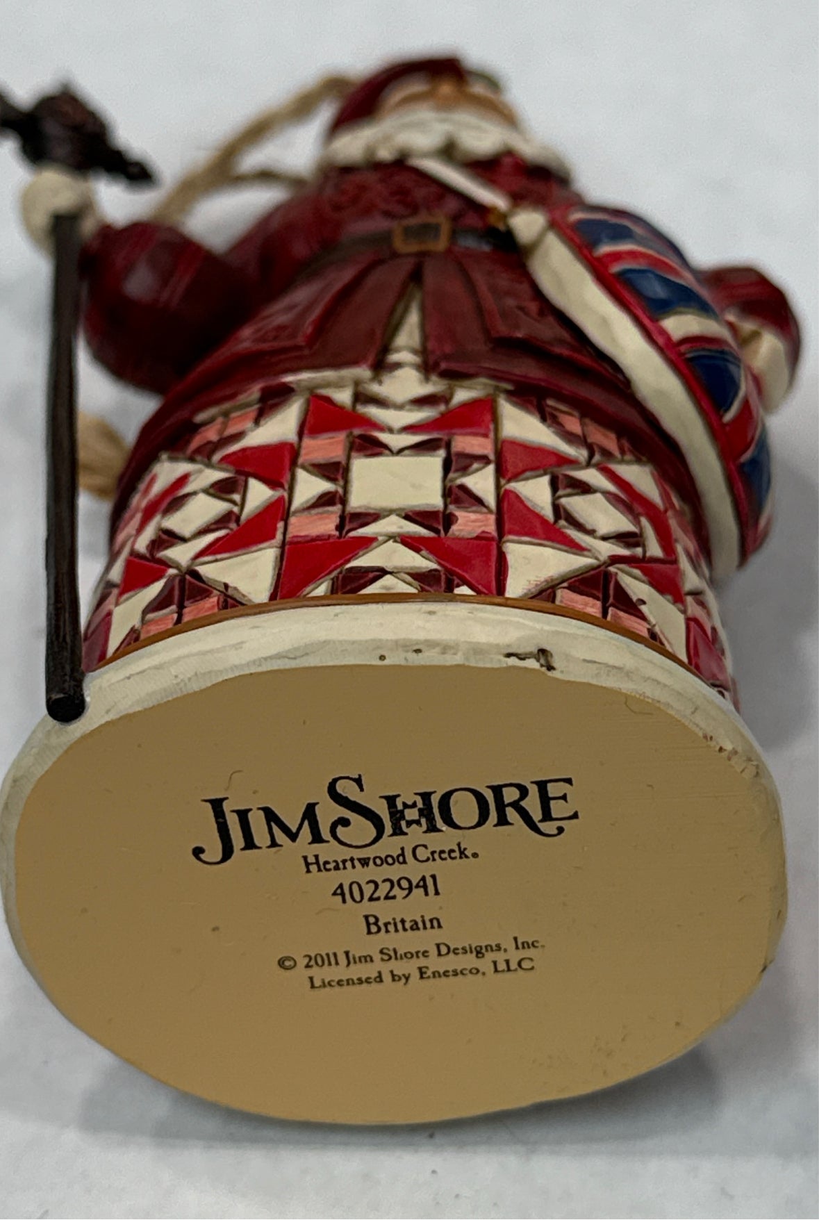 Jim Shore Santa Ornament