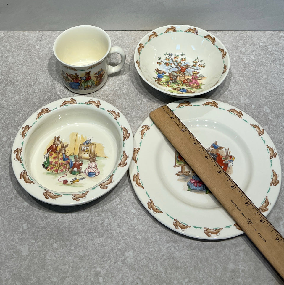 4 Piece Bunnykins Set