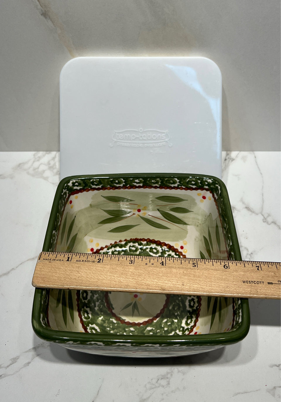 Temptations Covered Bowl